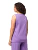 Ulla Popken Strick-Top in blauer flieder