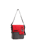 Okiedog Wickeltasche "Loft Paige" in Rot/Grau