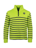 SCHIETWETTER Gustav, Langarmshirt in lime/navy/weiss