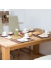 relaxdays 4 x Tischset in Braun/ Schwarz - (B)45 x (T)30 cm