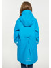 Schmuddelwedda Mädchen Regenmantel in Cyanblau