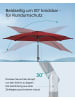 SONGMICS Sonnenschirm in Rot - (D)300 x (H)252