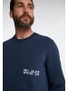 DreiMaster Maritim Herren Sweatshirt in Dunkelmarine