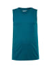 Men Plus Tank Top in rauchblau