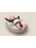 doomoo Stillkissen Relax Bezug  „Classic gestreift" in Grau  