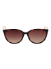Skechers Frauen Sonnenbrille Katzenauge Braun