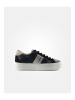 Paul Green Sneaker in Schwarz/Gold