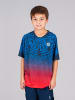 BIDI BADU Colortwist Junior Tee in Dunkelblau/Rot