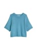 Marc O'Polo DENIM Kurzarm-Pullover regular in Blue Dawn