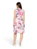 Vera Mont Cocktailkleid mit Volant in Rosé/Dark Pink