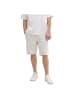 TOM TAILOR Denim Short in beige abbey stone chambray