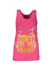 cavalli CLASS Rosa Baumwoll-Tanktop