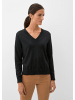 s.Oliver Pullover langarm in Schwarz