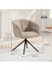 HOMCOM Sessel-59L x 58,5B x 78,5H cm-Braun
