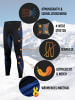 Polar Husky 1x Lange Thermounterhose Unisex Anatomic Functional Wear in Blau