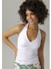 Aniston CASUAL Neckholdertop in weiß