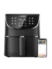 Cosori Heißluftfritteuse CS158-AF-RXB 5.5-Liter Premium Smart Schwarz in schwarz