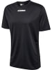 Hummel T-Shirt "Hmlmulti Pl Jersey" in Schwarz