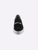 Heine Slipper in schwarz