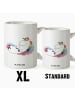 Mr. & Mrs. Panda Jumbo Tasse Einhorn Wolke 7 ohne Spruch in Weiß