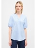 Eterna Bluse REGULAR FIT in hellblau