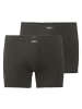 Götzburg Long-Pants 2Er Pack X-Lastic in schwarz-dunkel-uni