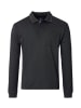 Redmond Langarmpoloshirt in Grau
