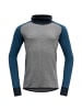 DEVOLD M KVITEGGAMERINO 230 HOODIE in Anthrazit