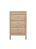 ebuy24 Nachttisch Madrid Eiche 44 x 39 cm