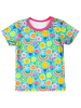 Aquarti Baby Mädchen Zweiteiler Badeanzug Bade-Set Bade T-Shirt Badehose in rosa/gelb