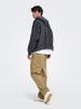 ONLY & SONS Kapuzenpullover in Dark Grey Melange