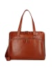 Leonhard Heyden Cambridge Schultertasche Leder 41 cm Laptopfach cognac