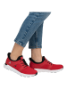 rieker Sneaker in Rot/Schwarz