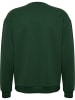 Hummel Klassisches Sweatshirt mit Rundhals und dezentem Emblem in Grün