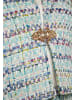 faina Damen Kurzblazer in Blau Mehrfarbig
