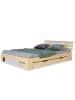 Homestyle4u Bettkasten in Braun 173x16x63 cm