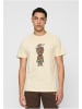 Mister Tee T-Shirt "LA Sketch Tee" in Beige