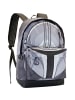 Star Wars Rucksack The Mandalorian Helmet-FAN HS in grau