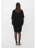 MASAI  Knielanges Strickkleid MaNyrovia in schwarz