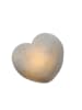MARELIDA LED Herz Leuchtherz Grabherz Dekoherz Muttertag 13cm Timer Grabschmuck
