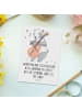 Mr. & Mrs. Panda Postkarte Zeichenllo Witz Verdorben mit Spruch in Weiß