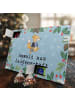 Mr. & Mrs. Panda Adventskalender Anwalt Leidenschaft mit Spruch in Eisblau