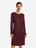 Hanro Nachthemd Grand Central in vivid brown