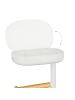 relaxdays Toilettenpapierhalter in Weiß/ Natur - (B)20,5 x (H)68 x (T)16 cm