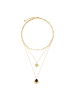 Steel_Art Layering Halskette Frauen Horea goldfarben in goldfarben