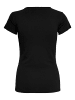 ONLY 3er-Set  T-Shirt in Black / black / black