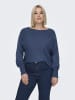 ONLY Carmakoma Strickpullover in Vintage Indigo