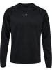 Hummel Sportshirt "Hmlpulse Performance Midlayer" in Schwarz