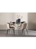 ebuy24 Essgruppe Plaza (5-teilig) Beige 120 x 120 cm