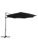 ebuy24 Ampelschirm Lars Schwarz 300 x 300 cm